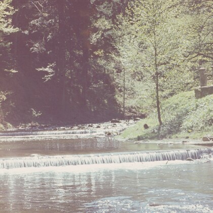 Peisaj natural la Slănic Moldova
