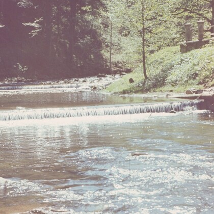 Peisaj natural la Slănic Moldova
