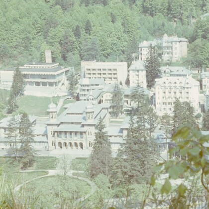 Vedere din Slănic Moldova