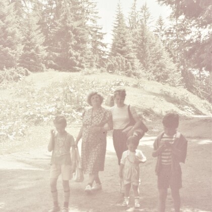 Spre Cabana Gârbova