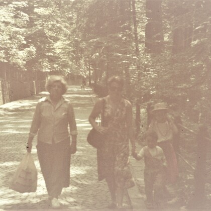 Spre Castelul Peleș