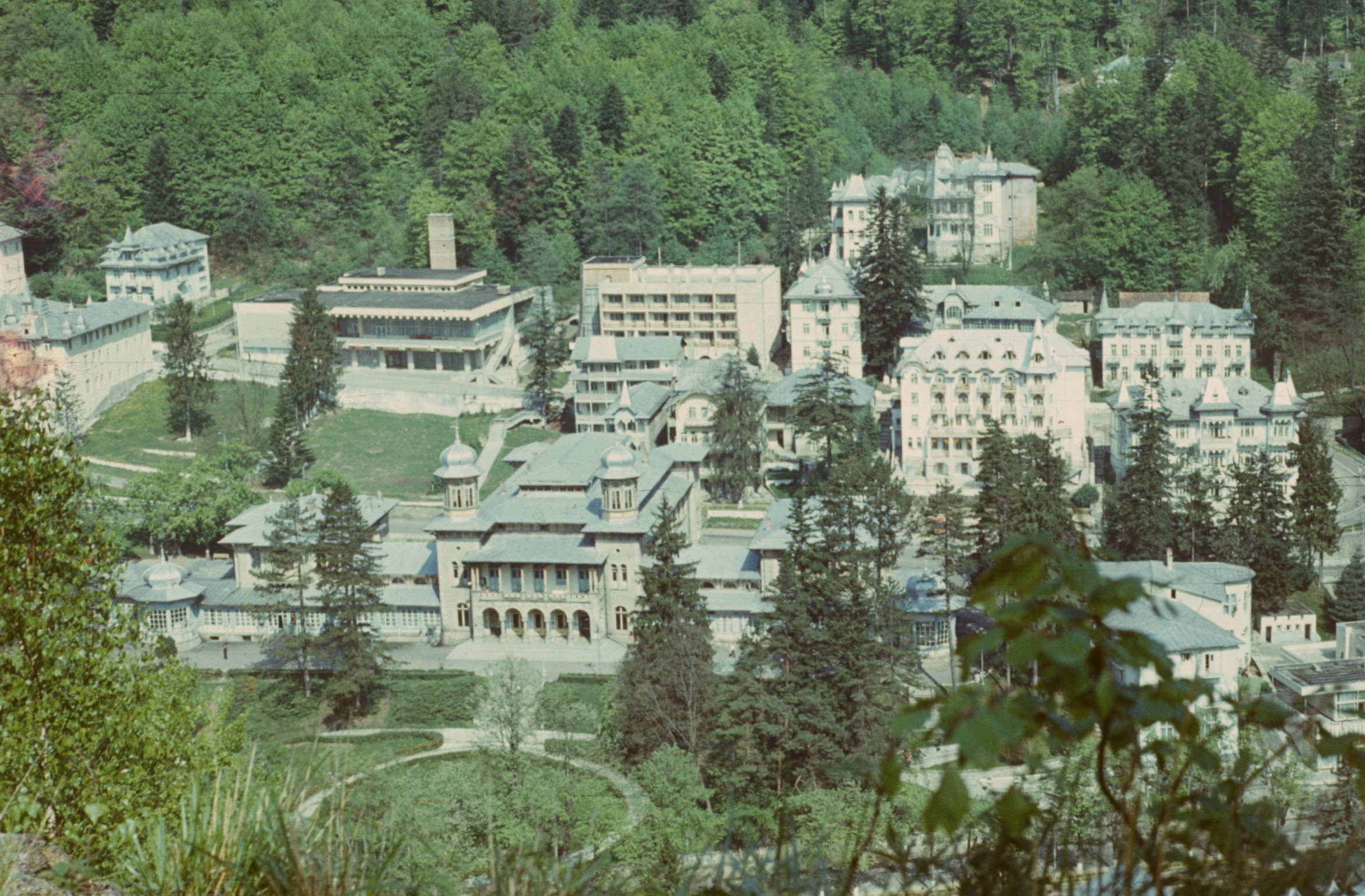 Vedere din Slănic Moldova