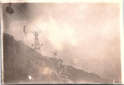 Privire spre telecabine